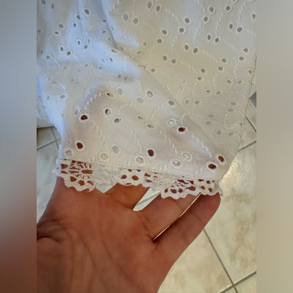 NWT- LoveShackFancy - Nella Maxi Dress - True White Size: 6 - Picture 8 of 13